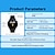 abordables Montres connectées-V15Z Montre intelligente 1.39 pouce Smartwatch Montre Connectée Bluetooth Podomètre Rappel d&#039;appel Moniteur d&#039;Activité Compatible avec Android iOS Hommes Longue Veille Étanche Contrôle des médias IP
