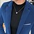 cheap Men&#039;s Classic Blazers-Men&#039;s Corduroy Jacket Blazer Business Cocktail Party Wedding Party Fashion Casual Fall / Winter Polyester Velvet Plain Buttons Pocket Casual / Daily Single Breasted Blazer Black Burgundy Blue Dark