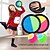 preiswerte Hausbedarf-Klebriges Ballspielset mit Saugnapfpaddel, buntes Wurf- und Fangspielzeug aus Kunststoff für Familienspaß, interaktives Outdoor-Sportgerät für Kinder und Erwachsene