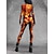 cheap Skulls &amp; Bones-Skull Skeleton Halloween Bodysuit Full Body Catsuit Scary Costume Kid&#039;s Adults&#039; Men&#039;s Women&#039;s Boys&#039; Halloween Carnival Day of the Dead Performance Party Club Easy Halloween Costumes Dress Up
