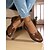 abordables Ballerines femme-Chaussures plates en similicuir marron à motif crocodile pour femmes - Mocassins confortables à bout rond pour les tenues décontractées, le bureau et les déplacements quotidiens
