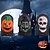 halpa Halloween-juhlaovikello supersankari syntymäpäiväjuhlat halloween ovikellokoristeet halloween-koristelu halloween-juhlien ovikellot halloween-kurpitsa ovikello muovi valkoinen kammottava etuovi