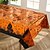 baratos Halloween-Toalha de mesa de Halloween, capas de mesa descartáveis de teia de aranha, toalha de mesa de plástico à prova de derramamento preta, branca, laranja e roxa para festa de Halloween, decoração de mesa