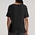 preiswerte Yoga Tops-Damen Yoga T-Shirt T-shirt Fitness Atmungsaktiv Locker Kurzarm Sport Einfarbig Oberteil Für Pilates Laufen Yoga Sportkleidung
