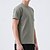 baratos Tops-Homens camisa de desempenho Camiseta esportiva Manga Curta Gola Redonda Blusas Ao ar livre Secagem Rápida Redutor de Suor anti-odor Respirável Poliéster Preto Azul Cinzento Claro Pesca Tênis Corrida