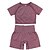 billiga Set och One-Pieces-Dam 2 delar Träningsset Shorts och Crop Top Ensfärgat Träningsdräkter Mörkgrå Sjöblå Gymträning Hög midja Stretch Andningsfunktion Kortärmad Sport Sportkläder Smal