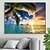 זול Landscape Prints-דפוס הדפסי בד מגולגל - מופשט L ו-scape מודרני מסורתי הדפסים אמנותיים