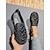 baratos Ténis de mulher-Tênis femininos slip-on com detalhes em strass, cabedal em mesh e sola grossa - calçados modernos para festas noturnas e baladas para mulheres