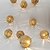 economico Sistemi d&#039;illuminazione per esterni-Lanterna decorativa a forma di sfera in filo di rattan - 10 luci a forma di globo in rattan con sfere in vimini, per interni ed esterni, per patio, pergolato, veranda, festa, cortile