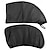 abordables Service de Véhicule-Lot de 2 ou 4 moustiquaires universelles pour vitres de voiture, rideaux pare-soleil moustiquaires pour vitres de voiture, protection UV contre les insectes et le soleil