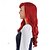 cheap Movie Character Wigs-Ocean Princess Long Wavy Red Cosplay Halloween Wig