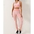 billiga Set och One-Pieces-Dam 2 delar Yogatröja Loungekläder Sport-BH Sömlösa Leggings Lappverk Färgblock Träningsdräkter Sjöblå ArmyGreen Gymträning Hög midja Stretch Andningsfunktion Ärmlös Sport Sportkläder Smal