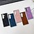 billige Samsung-etui-telefon Etui Til Samsung Galaxy Z-brett 7 Z Brett 6 Z Fold 5 Z Fold 4 Z Fold 3 Bakdeksel Magnetisk Støtsikker Kontor / Bedrift TPU PU lær