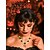 cheap Halloween Accessories-Women&#039;s Halloween Spider Web Headband – Gothic Black Lace with Red Rose and Spider Design, Lightweight Polyester and Plastic, Perfect for Costume Parties and Cosplay