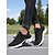 tanie Trampki damskie-Damskie fioletowe buty do biegania Flyknit – lekkie, oddychające buty sportowe do ćwiczeń na siłowni, biegania, spacerów i codziennego noszenia