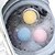 abordables Fournitures pour la maison-Lot de 3 filtres anti-peluches pour machine à laver, filtre 2 en 1 pour machine à laver avec sac en filet flottant, nettoyant pour vêtements, attrape-cheveux et peluches flottant pour machine à laver
