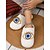 baratos Chinelos de mulher-chinelos femininos com estampa de olhos peludos – chinelos confortáveis e confortáveis para o inverno, para relaxar e presentear