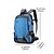 baratos Mochilas de Exterior-Mochila de caminhada impermeável masculina – mochila de viagem de grande capacidade para atividades ao ar livre com tecido repelente à água, alças respiráveis e vários bolsos para acampamento, trekking e escola