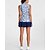 baratos Camisa Feminina-Mulheres Gráfico Leopardo Camisa Esportiva Camisa polo de caminhada Camisa de tênis Sem Manga Zíper Elasticidade Alta Pavio Humido Respirável Tênis Golfe Pickleball Aberto para a Lateral Gola com