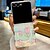 billige Samsung-etui-telefon Etui Til Samsung Galaxy Z Flip 7 Z Flip 6 Z Flip 5 Z Flip 4 Z Flip 3 Bagcover Med stativ Magnetisk med nøglebånd Blomster