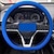 お買い得  車両サービス-車用シリコン製ステアリングホイールカバー。ファッショナブルで滑りにくい。ソフトでスリムフィット。ユニバーサルな自動車グリッププロテクター。オールシーズン対応。快適で耐摩耗性があり、柔軟なハンドルスリーブ。