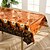 baratos Halloween-Toalha de mesa de Halloween, capas de mesa descartáveis de teia de aranha, toalha de mesa de plástico à prova de derramamento preta, branca, laranja e roxa para festa de Halloween, decoração de mesa
