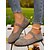 abordables Ballerines femme-Ballerines Mary Jane beiges à bout large pour femmes – chaussures confortables en faux daim souple pour les sorties décontractées, les promenades dans le jardin et le quotidien
