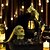 abordables Décorations Suspendues et de Table pour Halloween-Statue de zombie squelette de lanterne d&#039;Halloween, figurine en résine à moitié corps avec lumière hexagonale, décoration de jardin extérieure effrayante