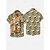 baratos Camisas-Oktoberfest Cerveja Camisas do Havaí Camisa Aloha Bávaro Munique Alemão Arte Gráfica Para Homens Adulto Carnaval Cerveja Oktoberfest Impressão 3D Férias Festa