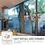 abordables Pegatinas de pared-Película para ventanas reflectante, anti-UV, bloqueador solar y de privacidad, adhesivo para vidrio con aislamiento térmico, tinte de espejo unidireccional, parasol no transparente anti-mirones, 60 x