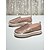 baratos Festa da Vida Noturna-Tênis plataforma slip-on feminino com strass - sapatos casuais brilhantes para festas, para vida noturna e baladas