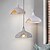 levne Design bubnu a kuželu-Moderní závěsný kovový lustr, kreativní stínidlo do závěsné lampy, svítidla do ložnice a obývacího pokoje