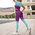 billiga Set och One-Pieces-Dam 2 delar Yogatröja Loungekläder Färggradient Träningsdräkter Svart Rodnande Rosa Gymträning Hög midja Stretch Andningsfunktion Kortärmad Sport Sportkläder Smal