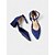 abordables Block Heels-Escarpins rétro à talons carrés violets en velours pour femmes - Chaussures Mary Jane à bout pointu et bride à la cheville pour les tenues de fête, de soirée et d&#039;inspiration vintage