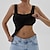 cheap Sports Bras &amp; Vests-Women&#039;s Workout Tank Tops Sports Bra Underwear Medium Support Breathable Wireless Padded Solid / Plain Color Sport Activewear Black White Gym Fitness Yoga