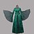 ieftine Rochie-Medieval Renascentist Rochii Rochii de bal vrăjitoare Viching Cavaler celtic Pentru femei Celtic Regal Noaptea Walpurgis Halloween Carnaval Mascaradă Performanță LARP Ren Faire Adulți Rochie
