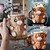 cheap Mugs &amp; Cups-Highland Cow Ice Cream Pint Holder Reusable Popsicle Containers with Antifreeze Handle and Two Spoons Leak Proof Popsicle Cozy Cup for Highland Lover Gifts