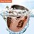 economico Bicchieri-Boccale Moscow Mule in rame martellato da 16 once, tazza singola con rivestimento in acciaio inossidabile 304 e manico in ottone, per bevande fredde, birra, vino, bar, feste, regalo