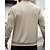levne Základní mikiny_-Pánské Mikina Černá Khaki Tmavě šedá Kávová Tričkový Bez vzoru Žakár Rýhovaný S texturou Pletená textura Sporty a outdoor Denní Dovolená Polyester Šik ven Základní Na běžné nošení Jaro Podzim Oblečení