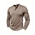economico Cime-Per uomo Camicia da escursionismo cima dell'escursionismo Camicia Henley Manica Lunga Maglietta Top Esterno Leggero Traspirante Primavera Autunno Zip a un quarto Poliestere Nero Bianco Blu marino