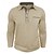 preiswerte Klassisches Poloshirt für Herren-Herren Golfshirt Golf Poloshirts Arbeit Lässig Revers Langarm Basic Modern Farbblock Tasche Knöpfe Frühling Herbst Normale Passform Aprikose Schwarz Marineblau Blau Armeegrün Dunkelblau Golfshirt