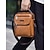 abordables Bolsos de hombre-Bolso bandolera de piel sintética impermeable para hombre con diseño multibolsillos: bolso bandolera informal de viaje para desplazamientos diarios, trabajo o salidas de fin de semana.