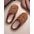 abordables Claquettes et tongs femme-Chaussons d'intérieur en fausse fourrure douce pour femme – chaussons d'hiver chauds avec doublure en peluche, idéaux pour le confort de la maison et de la chambre