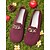 abordables Zapatillas sin cordones y mocasines de mujer-Mocasines Flyknit sin cordones con puntera ancha en color naranja para mujer: cómodos zapatos planos informales y transpirables con detalle de cadena metálica, ideales para ir de compras, trabajar y pasear por el jardín.