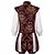 voordelige Outfits-Prins Cosplay kostuum Outfits Rococo Renaissance for Voor heren Volwassenen Halloween Carnaval Prestatie Feest / Uitgaan Maskerade