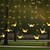 billiga LED-ljusslingor-3,5M 96LED fairy string light färgglada tusen origami kranar LED gardinljus för bröllop helg rum patio festdekoration blinkande flash LED helgljusslinga EU US AU UK-plugg
