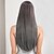 baratos Perucas de festa-Peruca longa e reta cinza-prateada para mulheres – fibra de alta temperatura, com mechas, franja completa, peruca de cabeça inteira, ideal para cosplay, Halloween e uso diário