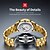 cheap Mechanical Watches-The New Olevs Brand Men'S Business Fully Automatic Mechanical Watch Is Waterproof Luminous Calendar And Day Display Fashionable And Trendy Men'S Watch Casual Sports Wristwatch