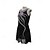 abordables Vestidos de Patinaje Artístico-Vestido de patinaje artístico Mujer Chica Patinaje Sobre Hielo Vestidos Negro Retazos Dedo Pulgar Malla Licra Elástico Entrenamiento Profesional Competición Ropa de Patinaje Mantiene abrigado Cristal