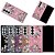 baratos Capa Samsung-telefone Capinha Para Samsung Galaxy Dobra Z 7 Dobra Z 6 Capa traseira com cordão Bling Glitter Brilhante Antichoque Borboleta Retro PC